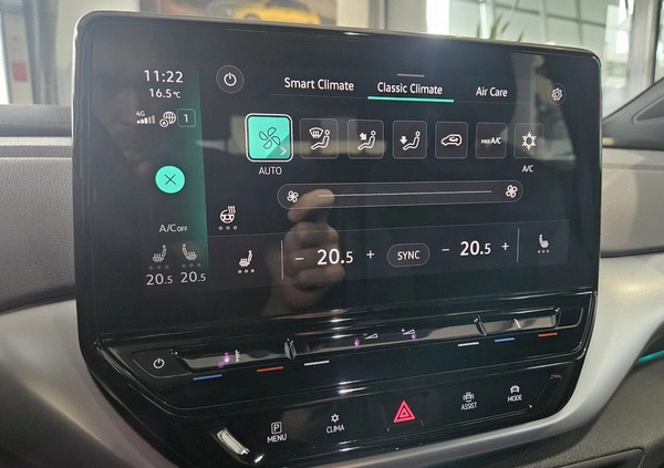 Volkswagen ID.4 cena 159900 przebieg: 11622, rok produkcji 2022 z Łapy małe 466